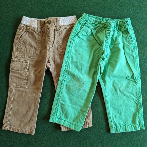 Bundle Boy's Green Pants 18 Months 💙 - Picture 1 of 7